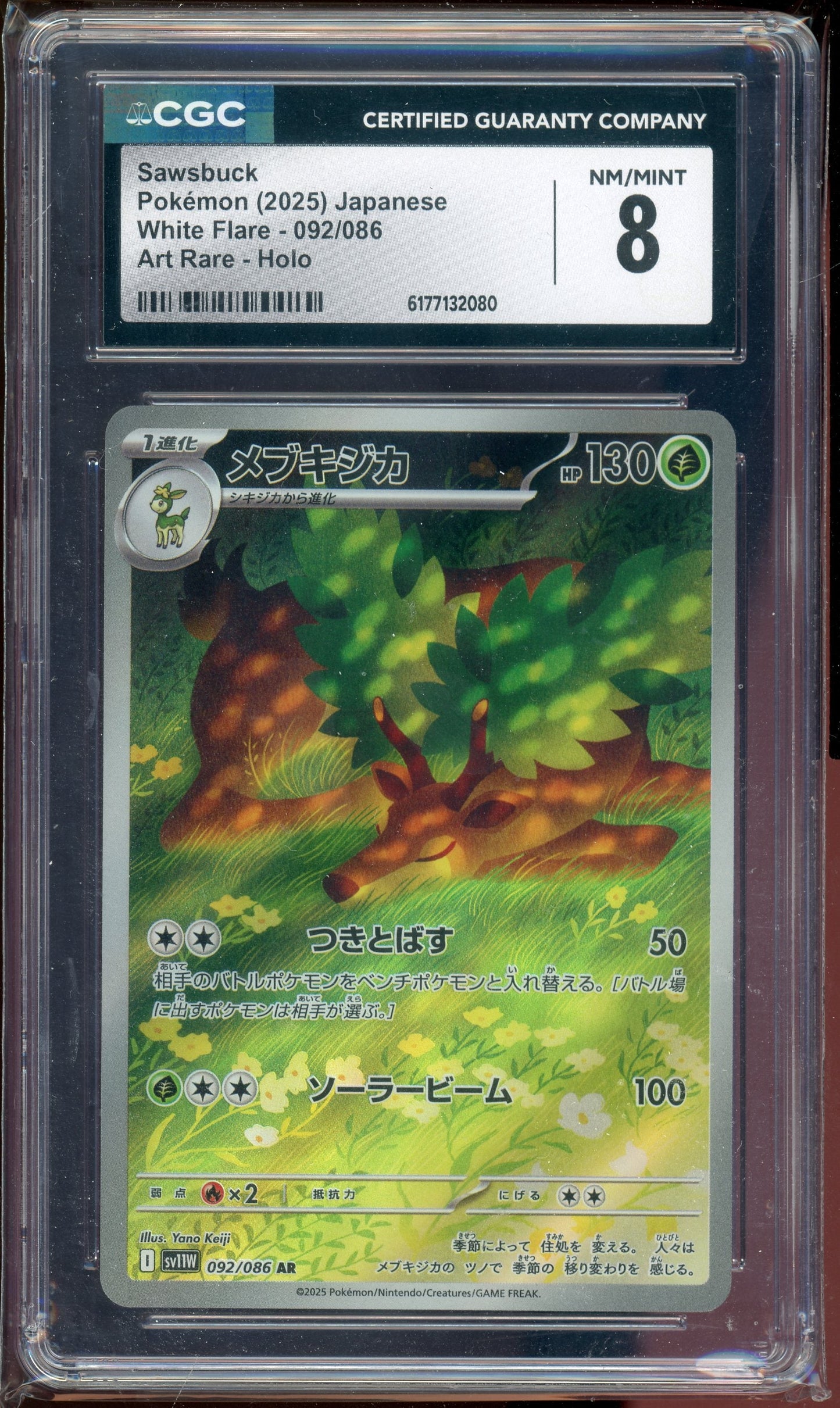 CGC 8 SAWSBUCK JP