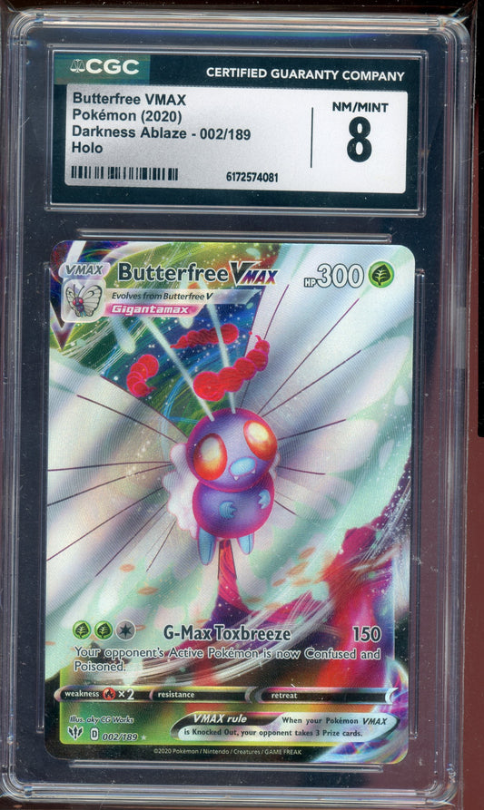 CGC 8 BUTTERFREE VMAX